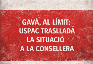 GAV&Agrave;, AL L&Iacute;MIT: USPAC TRASLLADA LA SITUACI&Oacute; A LA CONSELLERA