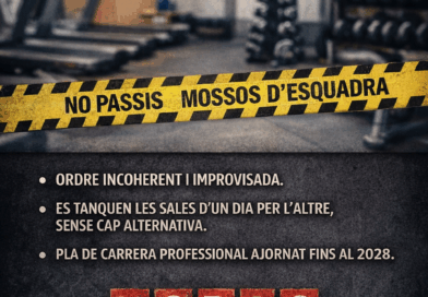 TANCAMENT DE LES SALES DE GIMN&Agrave;S A LES COMISSARIES