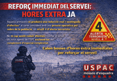 REFOR&Ccedil; IMMEDIAT DEL SERVEI: HORES EXTRA JA