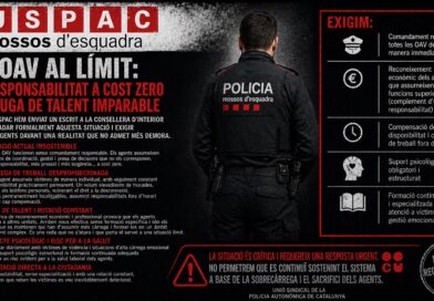 USPAC DENUNCIA LA SITUACI&Oacute; CR&Iacute;TICA DE LES OAV I EXIGEIX MESURES URGENTS