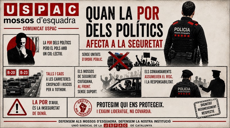 QUAN LA POR DELS POL&Iacute;TICS AFECTA A LA SEGURETAT