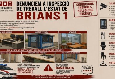 USPAC DENUNCIA A INSPECCI&Oacute; DE TREBALL L&rsquo;ESTAT DE BRIANS 1