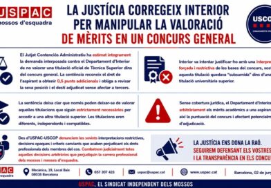 LA JUST&Iacute;CIA CORREGEIX INTERIOR PER MANIPULAR LA VALORACI&Oacute; DE M&Egrave;RITS EN UN CONCURS GENERAL