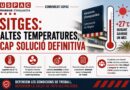 SITGES: ALTES TEMPERATURES, CAP SOLUCI&Oacute; DEFINITIVA
