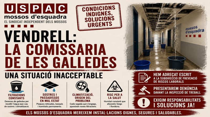 VENDRELL: LA COMISSARIA DE LES GALLEDES