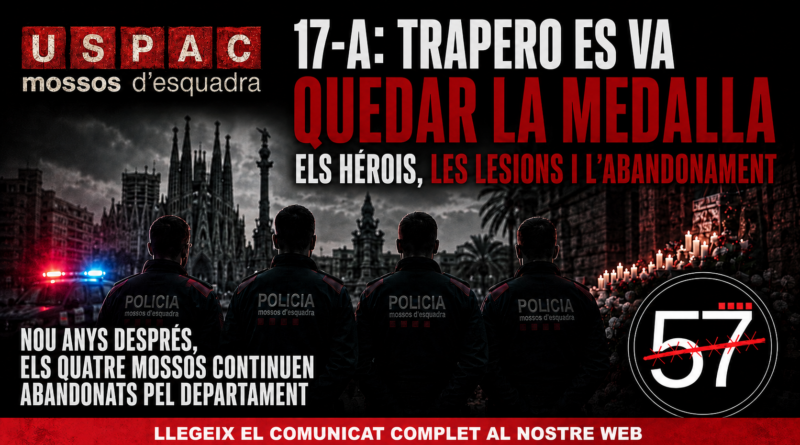 17-A: TRAPERO ES VA QUEDAR LA MEDALLA; ELS HEROIS, LES LESIONS I L&rsquo;ABANDONAMENT