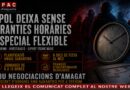 LA FEPOL DEIXA FORA DE LES GARANTIES HOR&Agrave;RIES DE L&rsquo;ESPECIAL FLEXIBLE A L&rsquo;ARRO, BRIMO, SUPORT T&Egrave;CNIC B&Agrave;SIC I INVESTIGADORS
