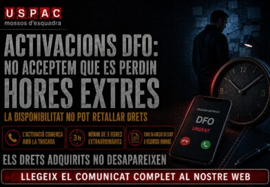 ACTIVACIONS DFO: NO ACCEPTEM QUE ES PERDIN HORES EXTRES