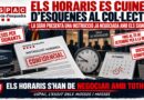 REUNI&Oacute; SOBRE LA INSTRUCCI&Oacute; HOR&Agrave;RIA