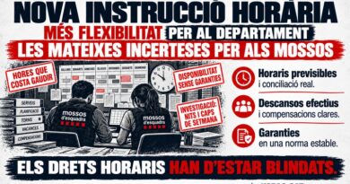 NOVA INSTRUCCI&Oacute; HOR&Agrave;RIA: M&Eacute;S FLEXIBILITAT PER A L&rsquo;ADMINISTRACI&Oacute; A CANVI DE 200 EURETS M&Eacute;S.