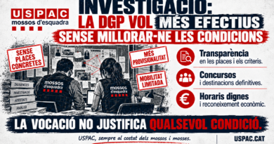 OFERIMENT D&rsquo;INVESTIGACI&Oacute;, UN &ldquo;PUEDO Y NO QUIERO&rdquo; DE LA DIRECCI&Oacute; GENERAL DE LA POLICIA