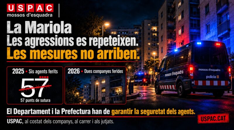 LA MARIOLA: LES AGRESSIONS ES REPETEIXEN I LES MESURES NO ARRIBEN